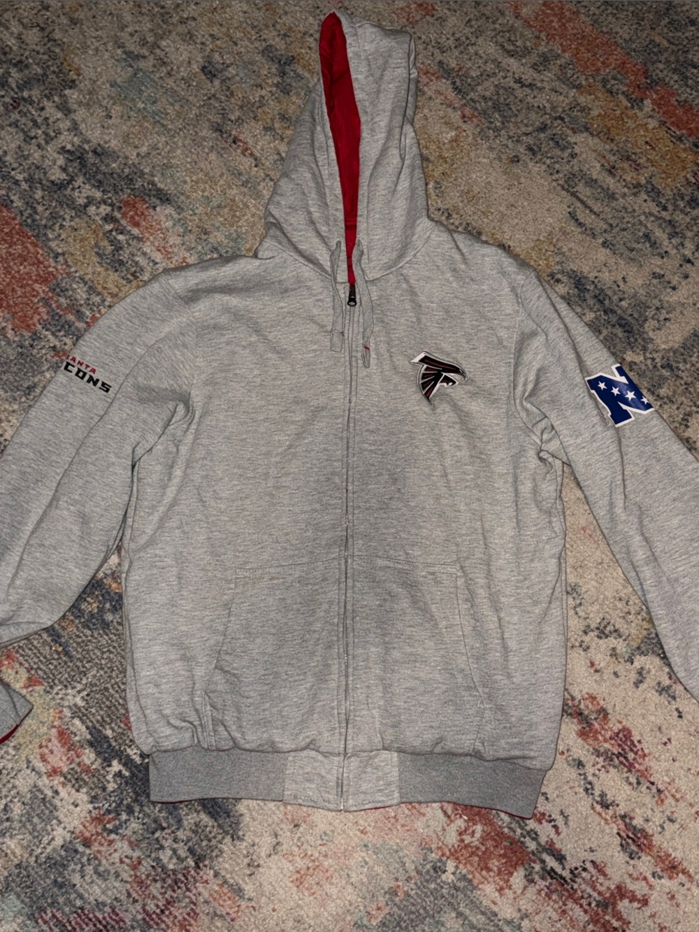 Atlanta Falcons reversible Hooded Jacket/sweater